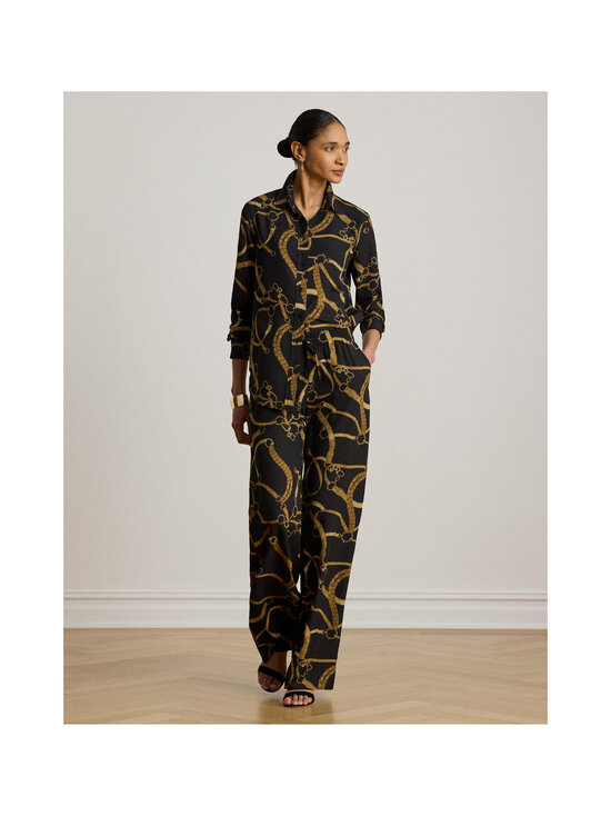 Lauren Ralph Lauren - Kreklblūze - 001 BLACK/TAN | Stockmann - photo 5