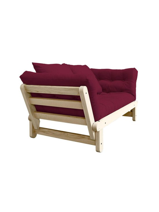 Karup - Beat-futonsohva bordeaux/mänty L 162 cm - PINK | Stockmann - photo 4