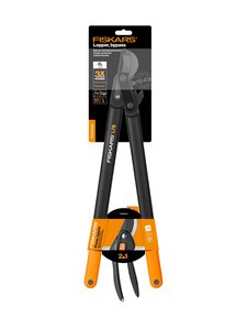 Fiskars - PowerGear L78 + SingleStep P26 set -raivaussakset - BLACK | Stockmann