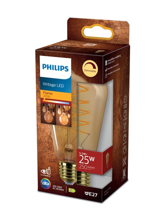 Philips - Vintage LED Classic 25W E27 Flame Dimming -lamppu - WHITE - photo 1 Philips - Vintage LED Classic 25W E27 Flame Dimming -lamppu - WHITE | Stockmann - photo 1