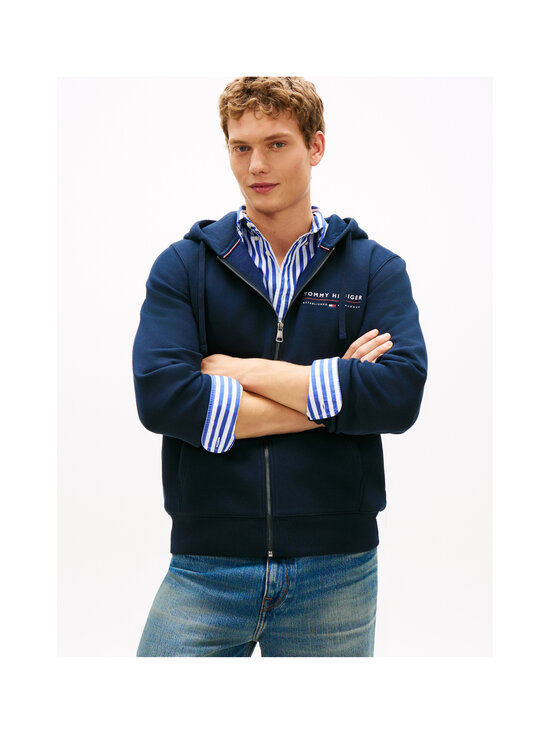 Tommy Hilfiger - Brand Love Lockup Full Zip jaka ar kapuci - DW5 DESERT SKY | Stockmann - photo 5