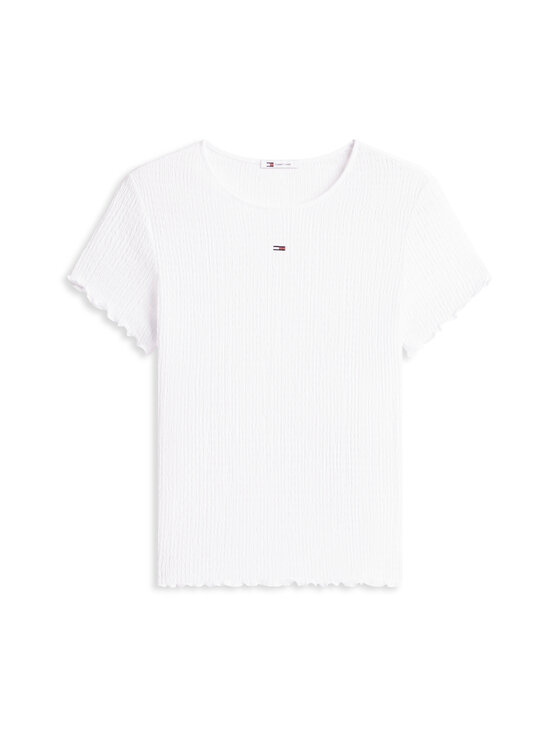 Tommy Jeans - Slim Smock T-krekls - YBL ECRU | Stockmann - photo 1