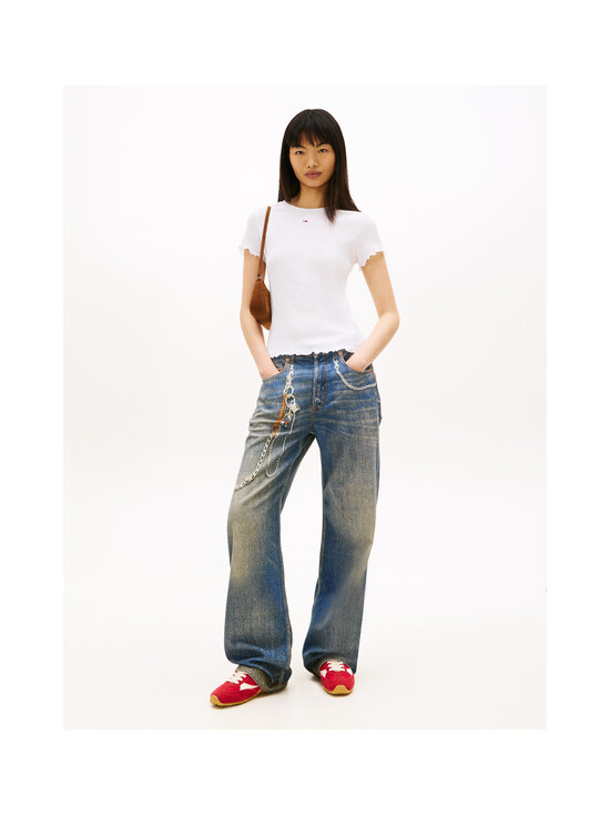 Tommy Jeans - Slim Smock T-krekls - YBL ECRU | Stockmann - photo 2