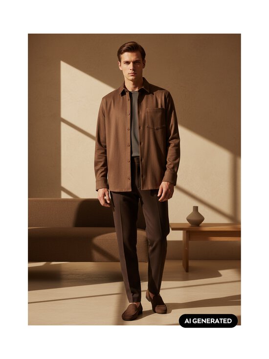 Bugatti - Triiksärk Casual - 080 BROWN | Stockmann - photo 4