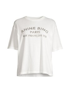 Anine Bing - Cohen Paris Stencil t-paita - IVORY | Stockmann