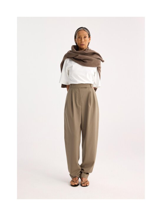 Róhe - Round Leg Tailored -housut - KHAKI 251_363 | Stockmann - photo 2