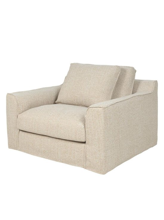 Furninova - Grande Double Day -nojatuoli Moulin-kangas masala - BEIGE | Stockmann - photo 3