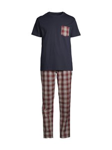 Cap Horn loungewear - Pidžaama Sam Poplin - WINE RED CHECK/NAVY TOP Cap Horn loungewear - Pidžaama Sam Poplin - WINE RED CHECK/NAVY TOP | Stockmann