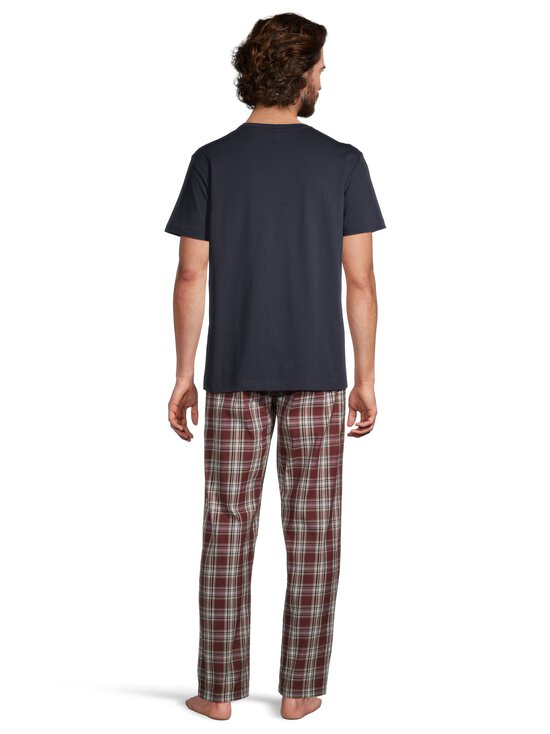 Cap Horn loungewear - Sam-popliinipyjama - WINE RED CHECK/NAVY TOP - photo 3 Cap Horn loungewear - Sam-popliinipyjama - WINE RED CHECK/NAVY TOP | Stockmann - photo 3