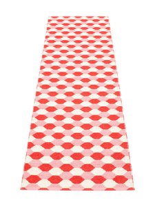 Pappelina - Dana-muovimatto 70 x 250 cm - CORAL RED/PIGLET (KORALLI) | Stockmann