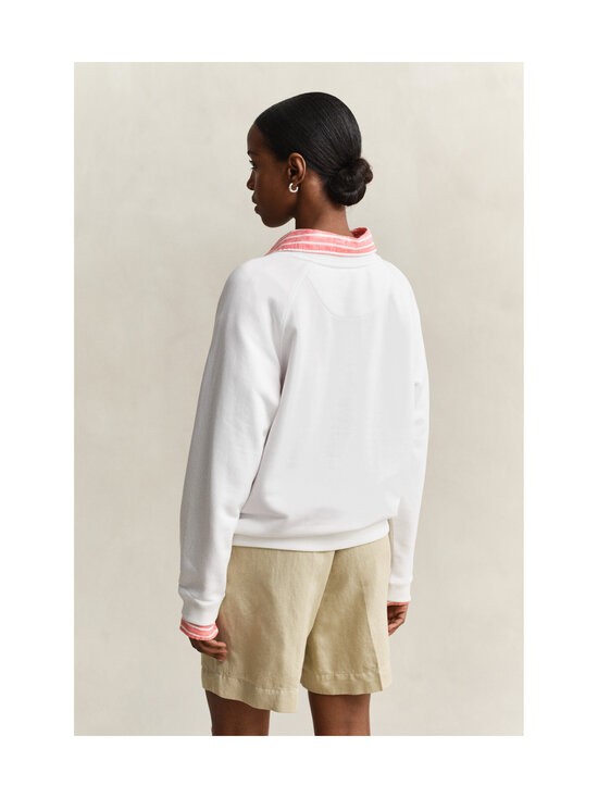 GANT - Graphic Print C-neck -collegepaita - 110 WHITE | Stockmann - photo 3