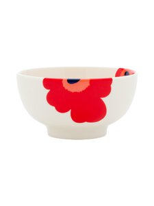 Marimekko - Oiva Unikko -kulho 3 dl - WHITE, RED, BLUE | Stockmann