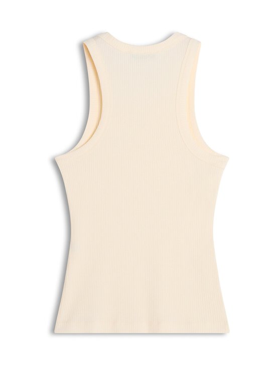 Maison Kitsuné - Baby Fox Ribbed Tank -toppi - 0383 PURE ECRU | Stockmann - photo 2