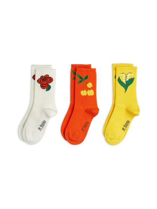 Cherry Socks, 3-pack