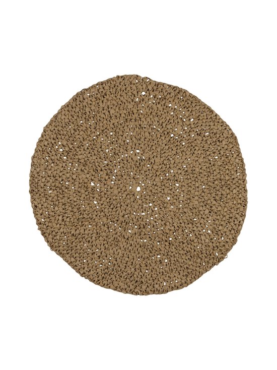 Pentik - Raffia-tabletti 38 cm - LIGHT BROWN | Stockmann - photo 1