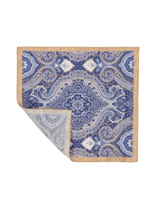 Stockholm Kravatt - Big Paisley -pellavataskuliina - 1 BLUE/BEIGE - photo 2 Stockholm Kravatt - Big Paisley -pellavataskuliina - 1 BLUE/BEIGE | Stockmann - photo 2
