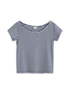 Lindex - Lyhythihainen ribbipaita - 1957 DARK BLUE | Stockmann