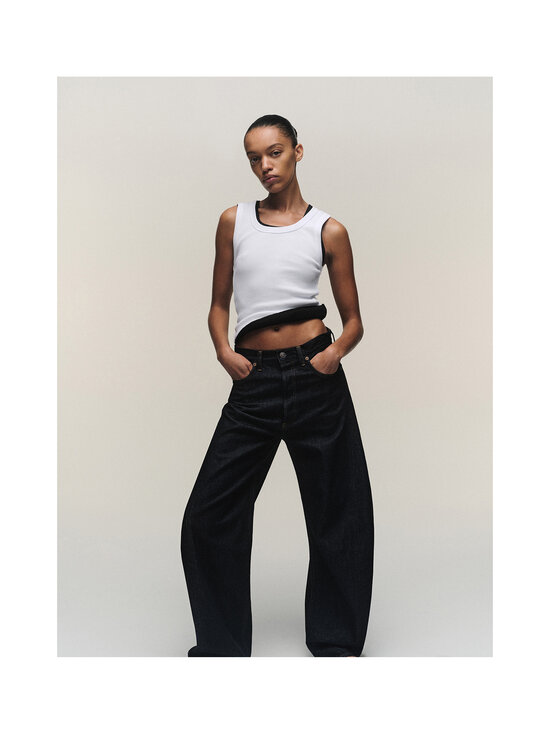 AGOLDE - Luna Pieced Jean -farkut - NSER RINSE (DK IND RESIN RINSE) | Stockmann - photo 7