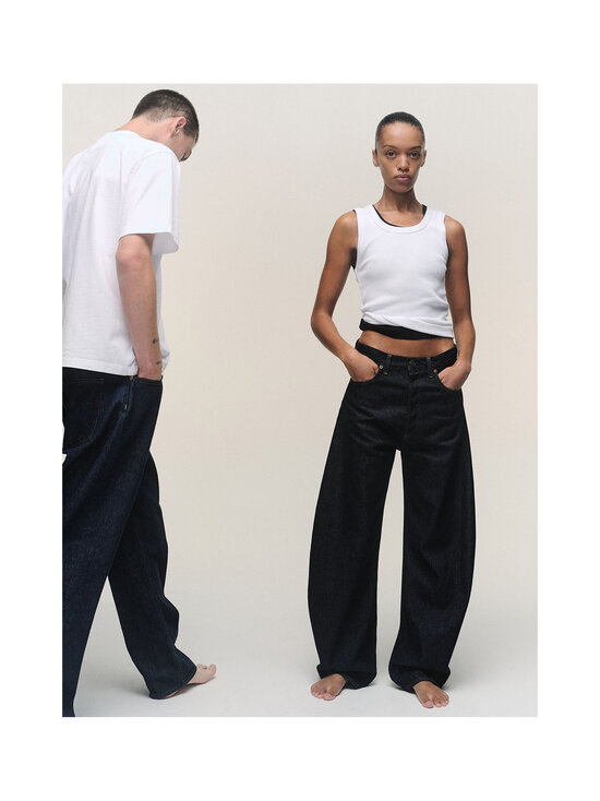 AGOLDE - Luna Pieced Jean -farkut - NSER RINSE (DK IND RESIN RINSE) | Stockmann - photo 8