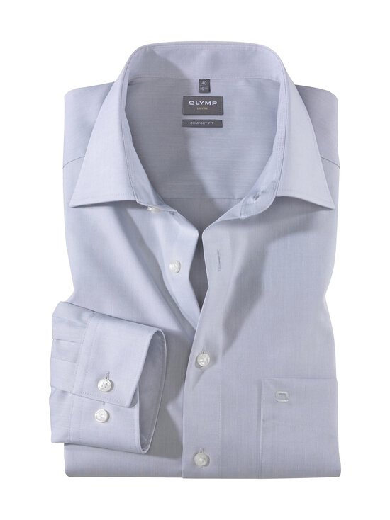Olymp - Comfort Fit Solid -kauluspaita - 63 SILVER GREY | Stockmann - photo 1