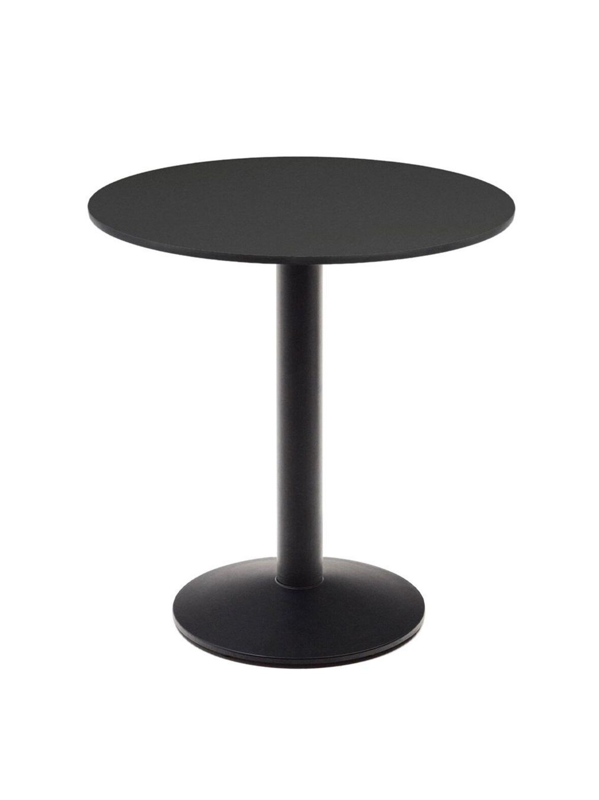 Tiaret-ruokapöytä musta ⌀ 70 cm