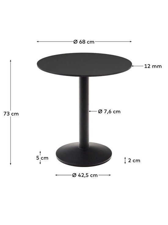 Kave Home - Tiaret-ruokapöytä - MUSTA | Stockmann - photo 2