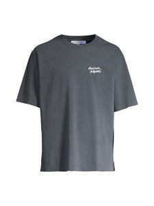 Maison Kitsuné - Handwriting Faded Oversize t-paita - TURBULENCE FADED | Stockmann