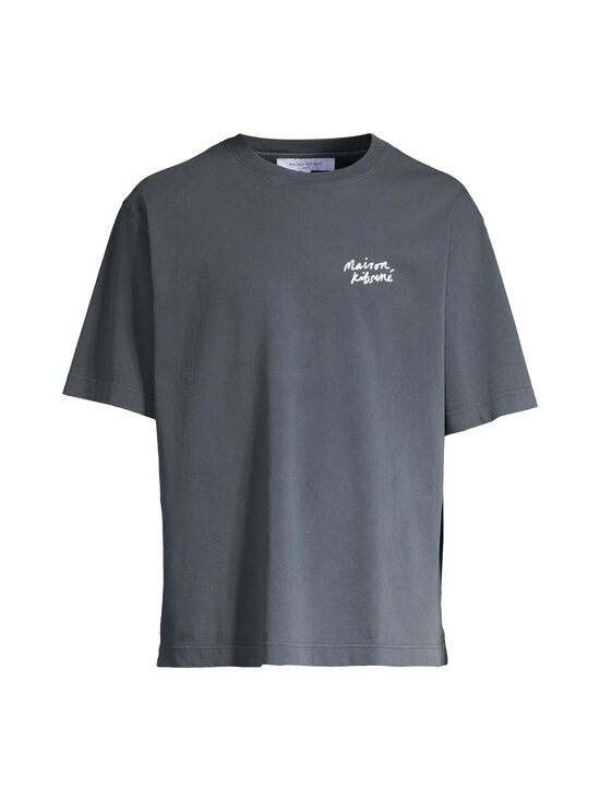 Maison Kitsuné - Handwriting Faded Oversize t-paita - TURBULENCE FADED | Stockmann - photo 1