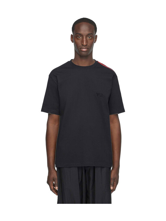 Y-3 - 3 Stripes t-paita - KQ8600 BLACK | Stockmann - photo 3