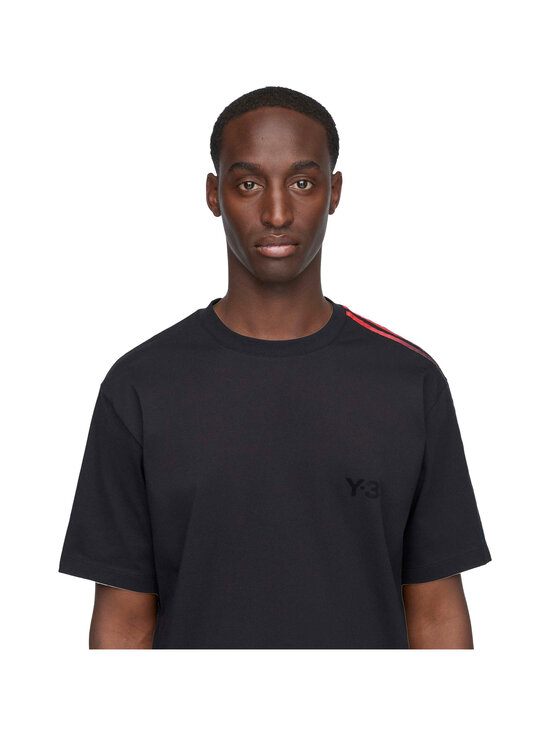 Y-3 - 3 Stripes t-paita - KQ8600 BLACK | Stockmann - photo 7