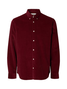 Selected - SlhRegdanni Cord -kauluspaita - TAWNY PORT | Stockmann