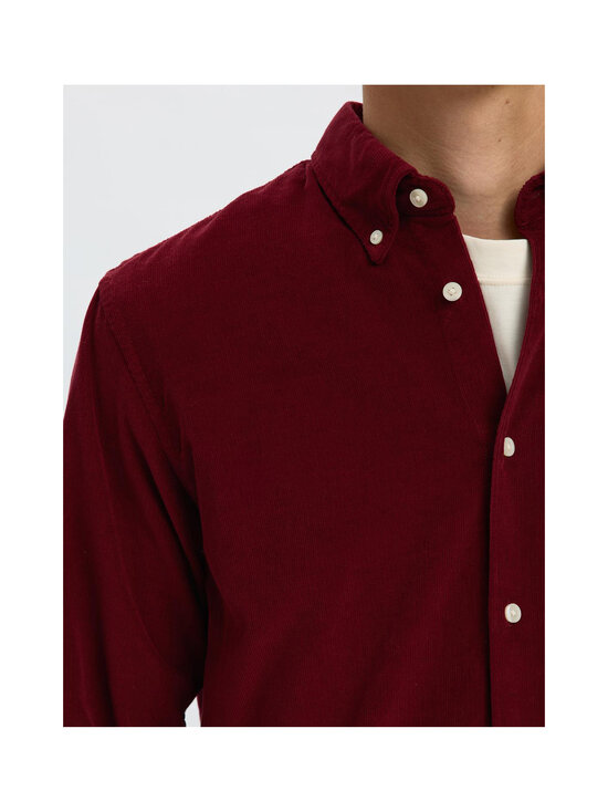 Selected - SlhRegdanni Cord -kauluspaita - TAWNY PORT | Stockmann - photo 6
