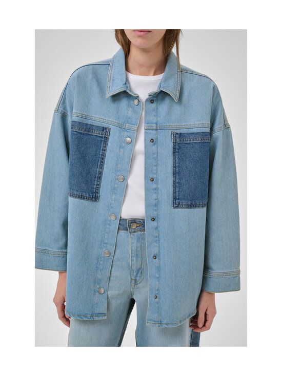MY ESSENTIAL WARDROBE - MWMazie 139 Boxy Mix -farkkupaita - 120 LIGHT BLUE/ BLUE WASH | Stockmann - photo 7