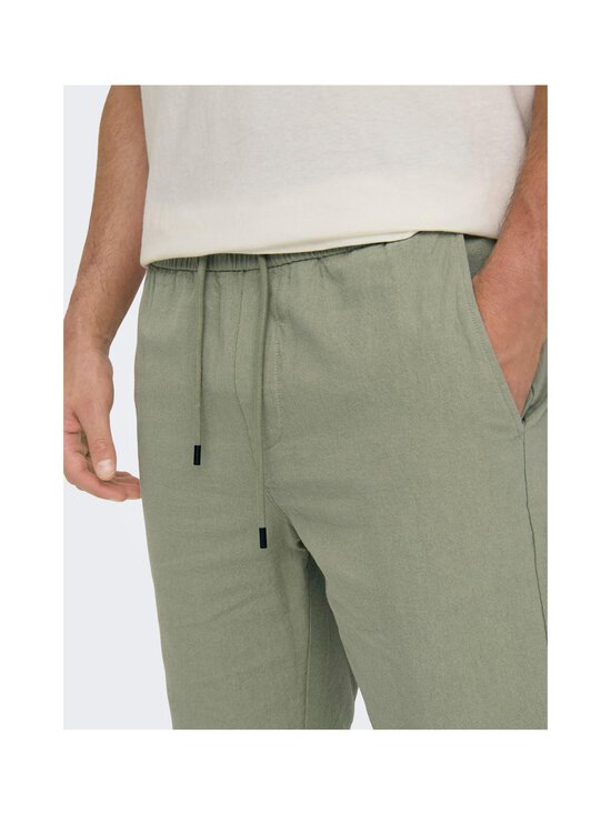 Only & Sons - Linasegust lühikesed püksid OnsLinus - TEA - photo 6 Only & Sons - Linasegust lühikesed püksid OnsLinus - TEA | Stockmann - photo 6
