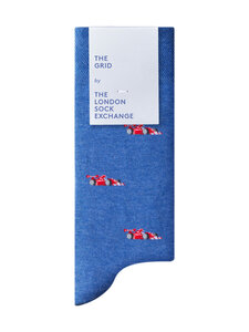 The London Sock Exchange - The Grid -sukat - BLUE | Stockmann