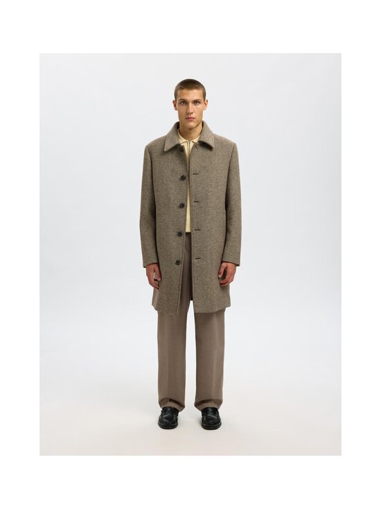 Selected - Kootud polosärk SlhCran Structure - ANGORA | Stockmann - photo 5