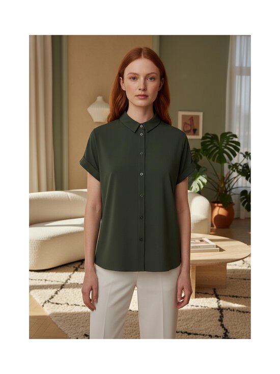 Samsoe Samsoe - Pluus Majan - CLR002395 DARK EVERGREEN | Stockmann - photo 3