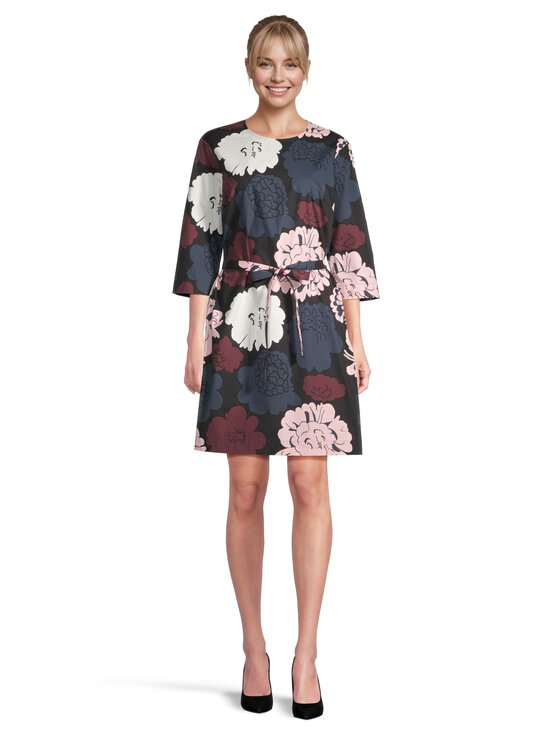 Marimekko - Kleit Kaakko Pioni - 935 BLACK, LIGHT PINK, WINE RED | Stockmann - photo 2