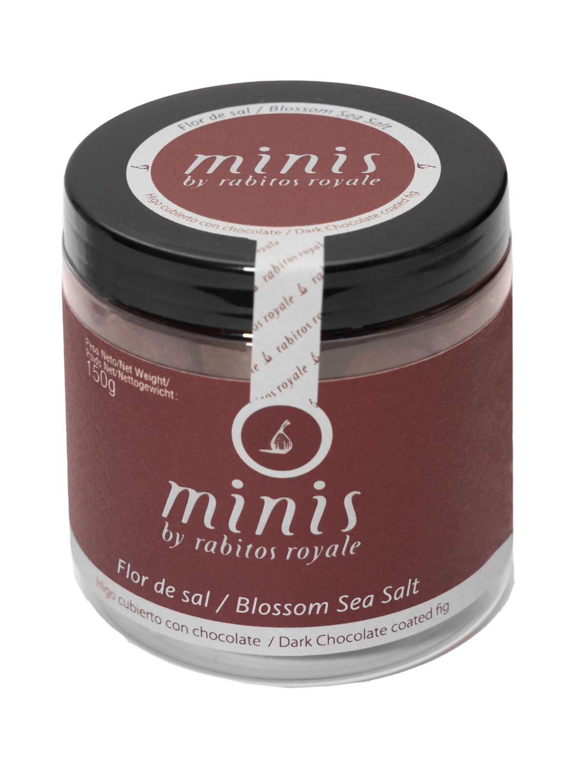 Tumma suklaa- ja merisuolamakeiset, 150 g
