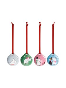 Moomin Arabia - Muumi Talviurheilu -koristepallo 4 kpl/ pkt - MULTICOLOUR | Stockmann