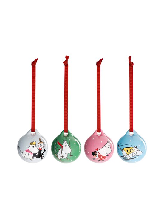 Moomin Arabia - Muumi Talviurheilu -koristepallo 4 kpl/ pkt - MULTICOLOUR | Stockmann - photo 2