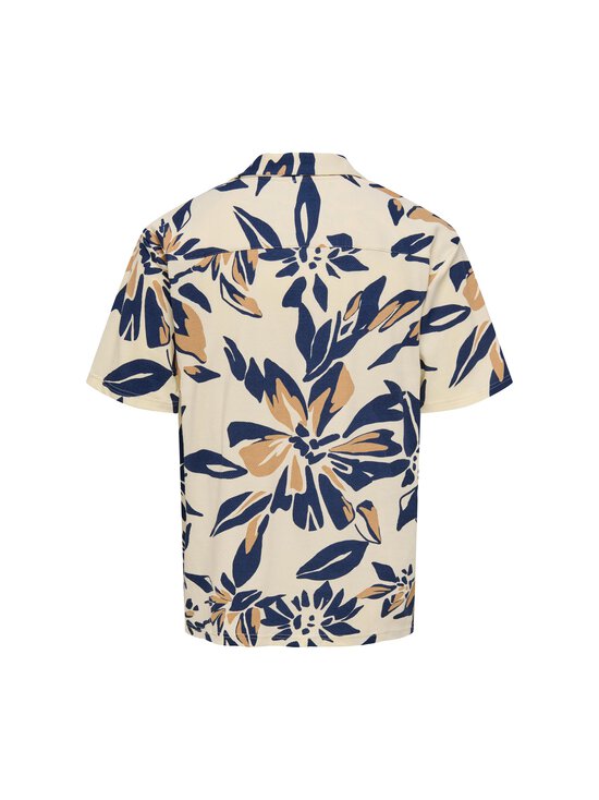 Only & Sons - OnsPiero Relaxed Fit -kauluspaita - ALABASTER GLEAM AOP:INSIGNIA BLUE/TAFFY - photo 2 Only & Sons - OnsPiero Relaxed Fit -kauluspaita - ALABASTER GLEAM AOP:INSIGNIA BLUE/TAFFY | Stockmann - photo 2