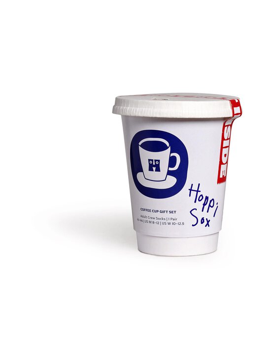 Happy Socks - Coffee Cup -sukat, lahjapakkaus - 1000 WHITE | Stockmann - photo 3