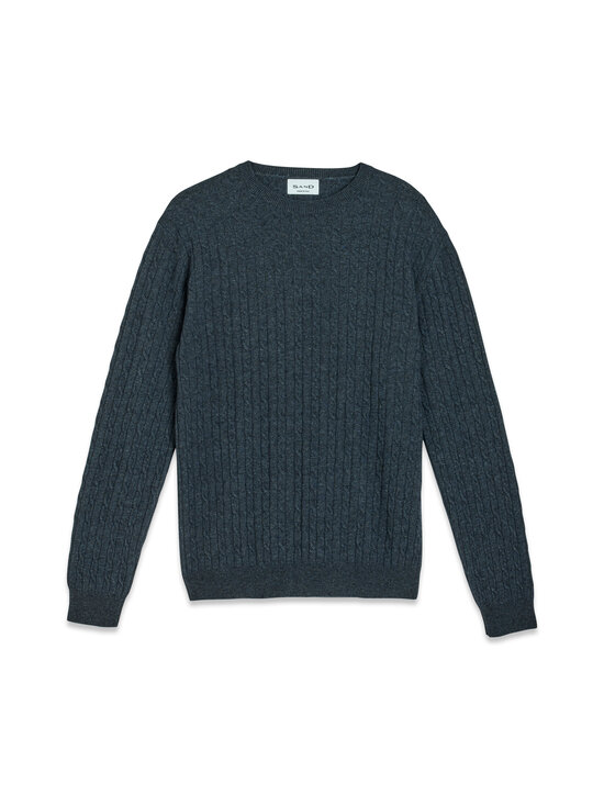 SAND Copenhagen - Iq Modern Fit -palmikkoneule - 570 MEDIUM BLUE | Stockmann - photo 1