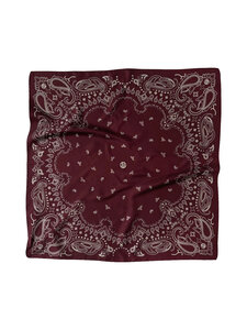 lescarf - Paisley-huivi - WINE RED & WHITE | Stockmann