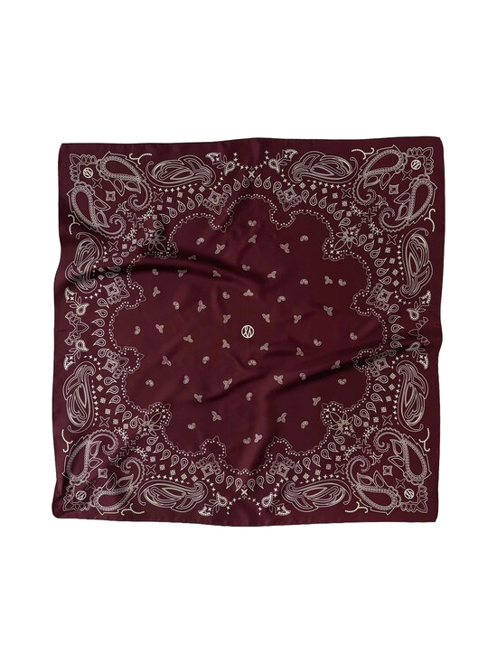 lescarf - Paisley-huivi - WINE RED & WHITE | Stockmann - photo 1