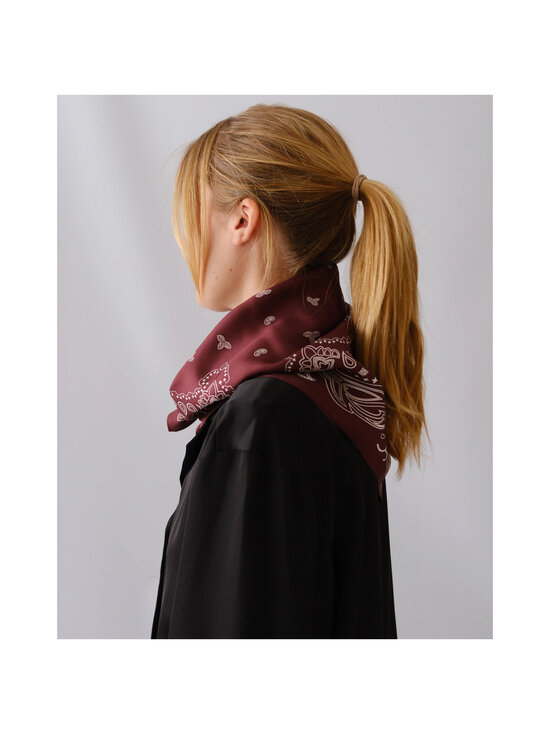 lescarf - Paisley-huivi - WINE RED & WHITE | Stockmann - photo 2