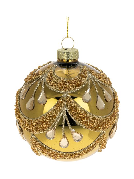 Weiste - Glitter Diamonds -lasipallo 8 cm - GOLD | Stockmann - photo 1