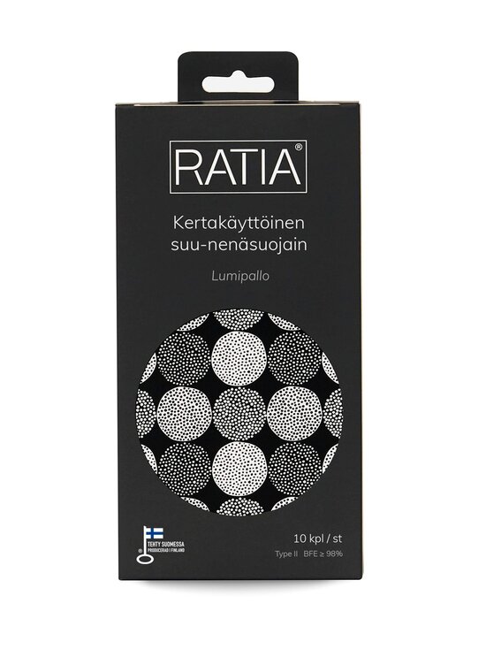 Kertakäyttöinen suu-nenäsuojain 10 kpl