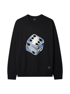 PS Paul Smith - Crew Neck -neule - 79 BLACK | Stockmann